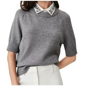 Ann Taylor Heather Gray Women's Sweater